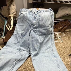 GAP Light Blue barrel Leg Women's Jeans
